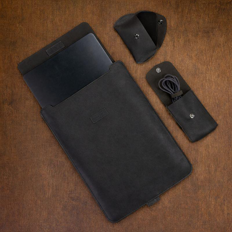 Support PC Portable - حامل لابتوب جلدي قابل للطي