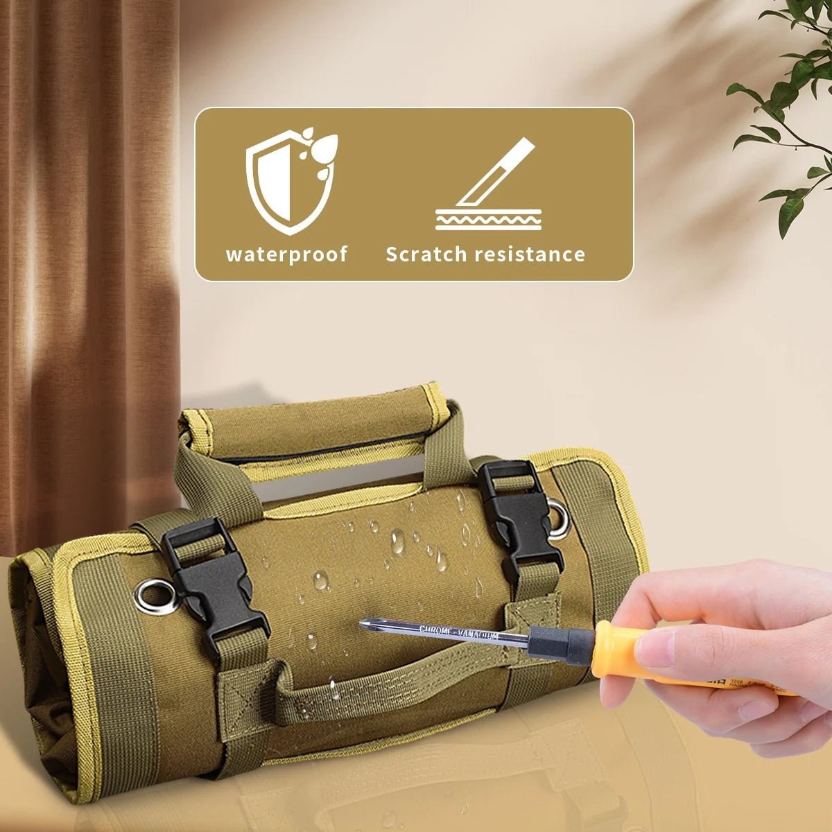 Sac organisateur d’outils multi-poches - حقيبة تنظيم أدوات العمل متعددة الجيوب