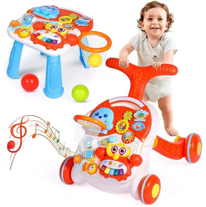Trotteur & Table d’Activités Musicales - مشاية وكرسي الأنشطة الموسيقية