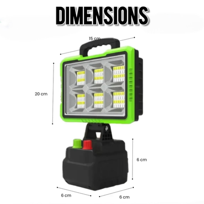 Projecteur solaire portable - مصباح شمسي محمول