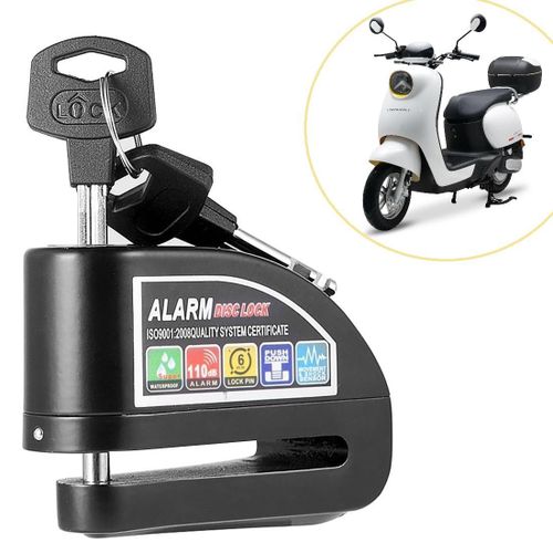 Antivol Moto avec Alarme Sécurisé- قفل الدراجة النارية مع إنذار