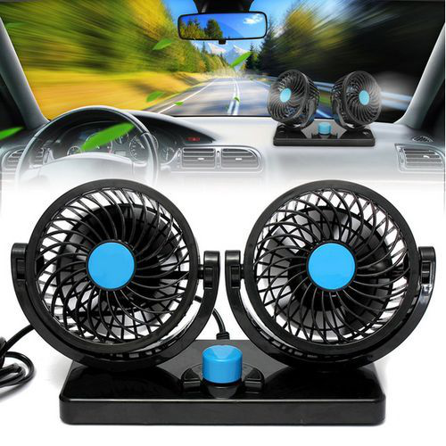 Ventilateur de véhicule à double tête - مروحة السيارة مزدوجة الرأس