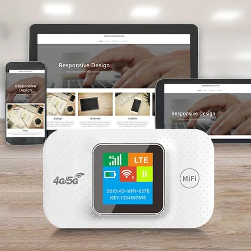 Routeur WiFi portable 4G/5G avec carte SIM راوتر WiFi محمول