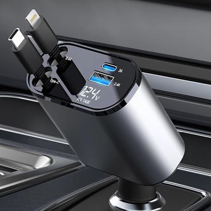 Chargeur Voiture USB-C + USB-A شاحن السيارة