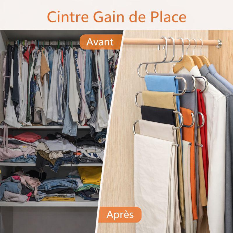 3 Cintres multi-couches - تلاثة علاّقات متعددة الطبقات