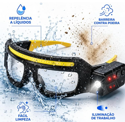نظارات LED الذكية للعمل