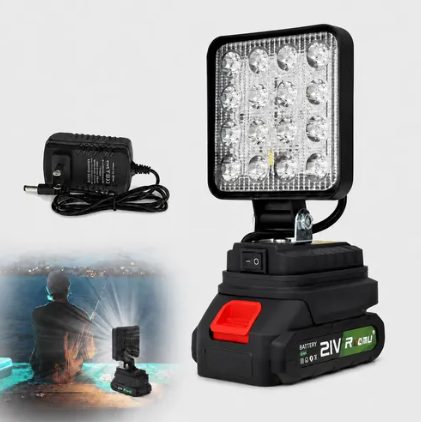 المصباح الكاشف Projecteur LED Portable Multifonction