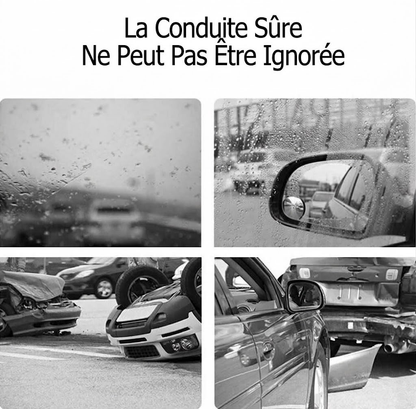 Anti-buée et anti-pluie pour rétroviseur ( 4pièces ) - ملصق مرايا السيارة المضاد للماء والضباب