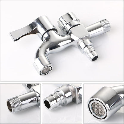 Robinet mural double multifonctions - صنبور ماء مزدوج