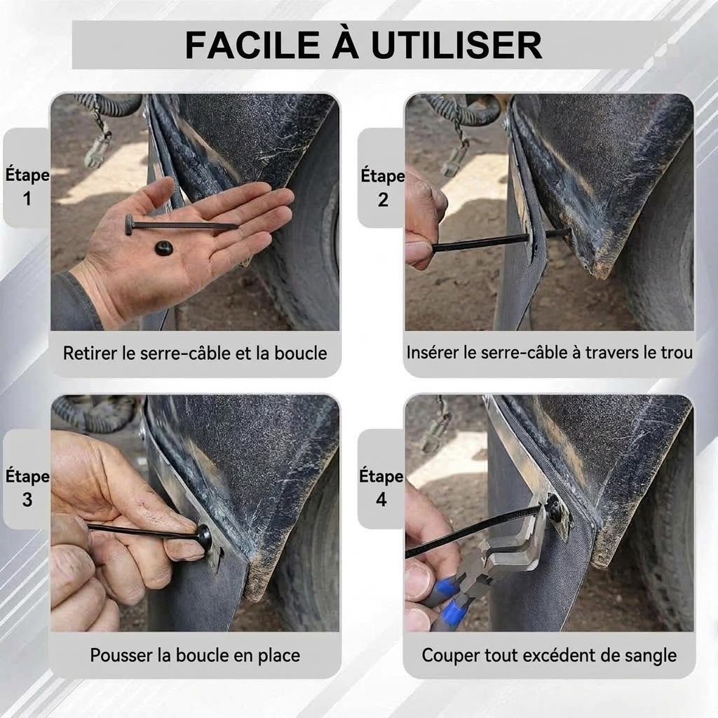 Attaches de fixation polyvalentes - أربطة تثبيت متعددة الاستعمالات