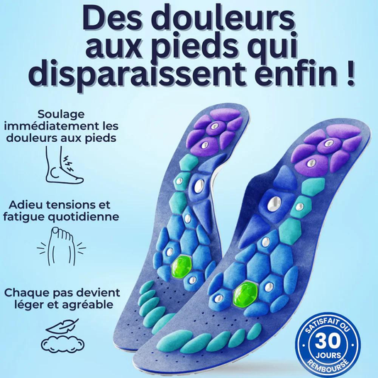 Semelles Confort Magnétiques pour Pieds - سوميل تدليك مغناطيسي