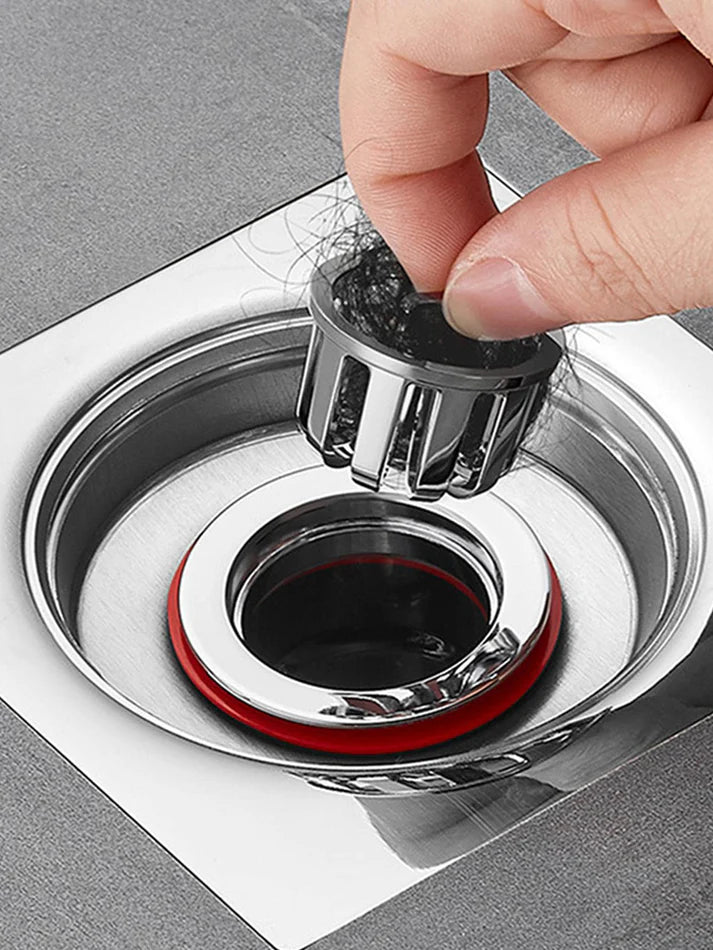 3 Couvercles de drain anti-insectes - ثلاتة اغطية لمصرف المياه مانع الحشرات