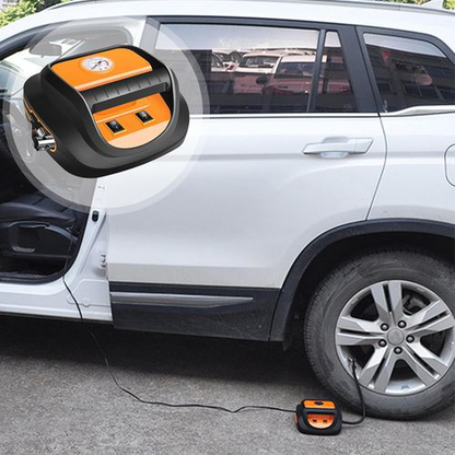 Pompe à air numérique pour voiture - منفاخ هواء رقمي للسيارة