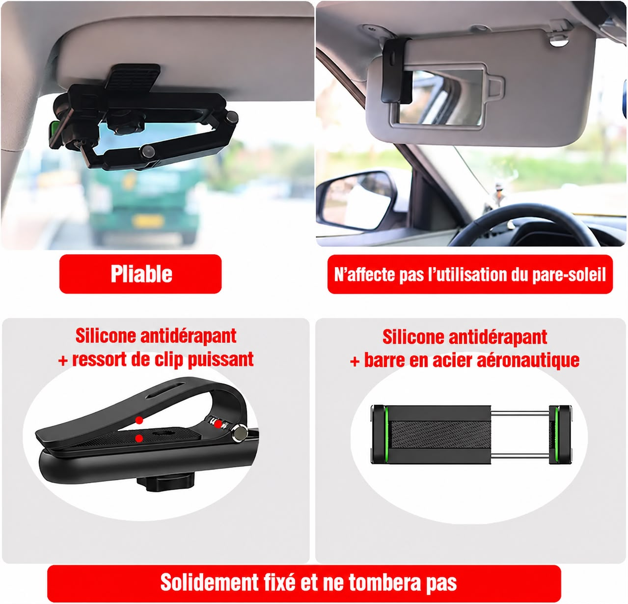 Support téléphone voiture - حامل الهاتف للسيارة
