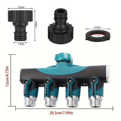 Répartiteur de tuyau d’eau multi-sorties - موزع خرطوم الماء متعدد المخارج