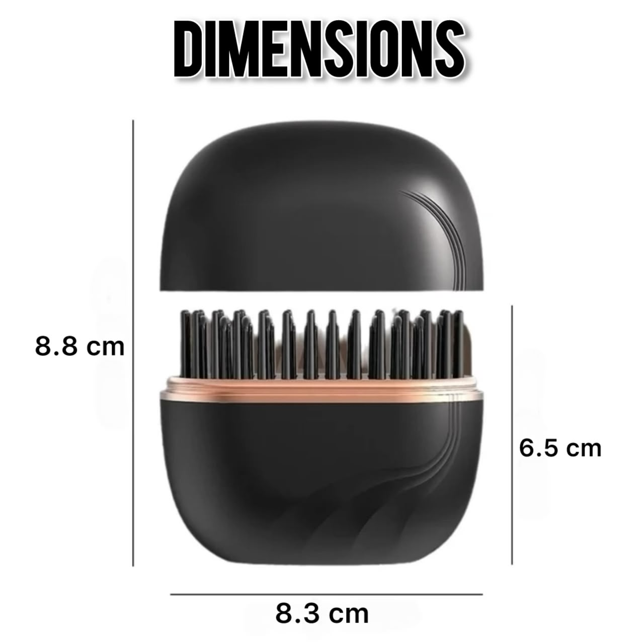 3 Brosses lissantes électrique - فرشاة فرد الشعر الكهربائية