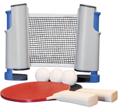 Kit de Tennis de Table Portable Complet - طقم تنس الطاولة المحمول المتكامل