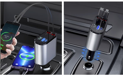 Chargeur Voiture USB-C + USB-A شاحن السيارة