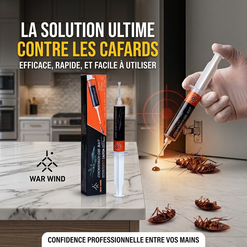 Gel anti-cafards - جلّ مكافحة الصراصير