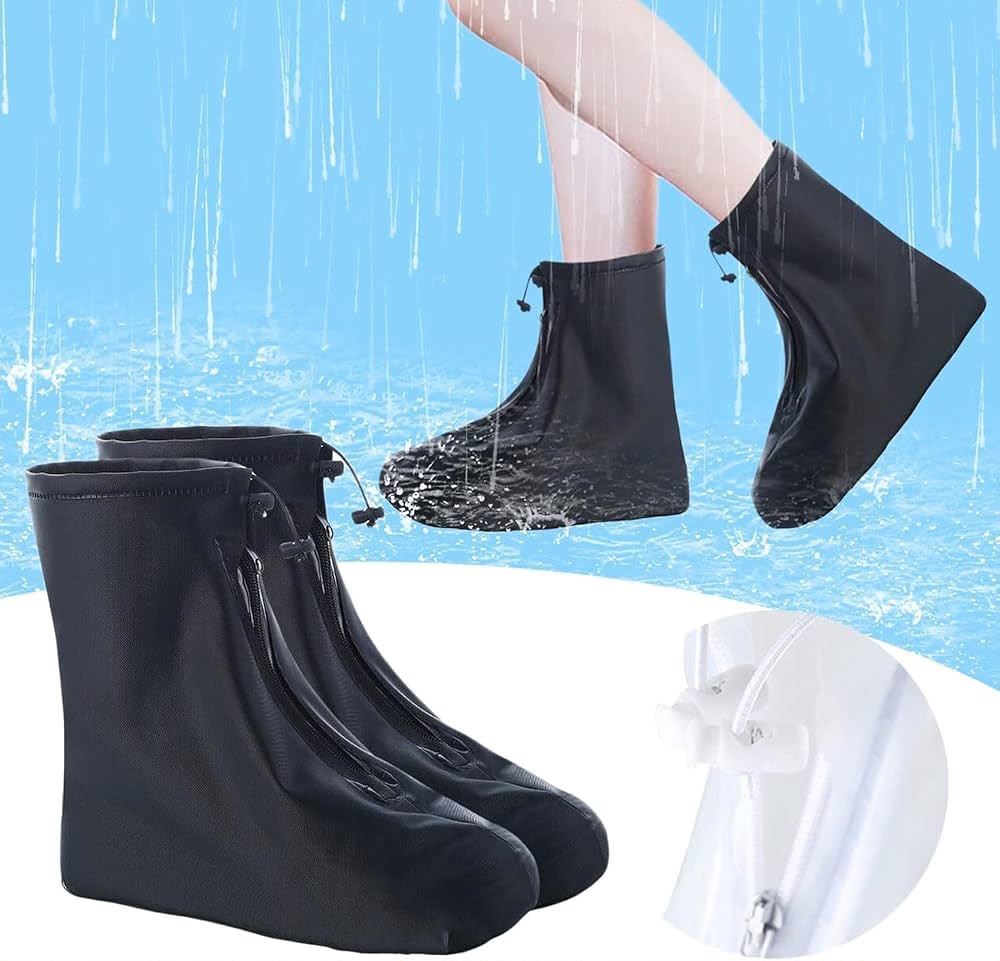 Couvre-chaussures imperméables pour la pluie ( 2 pièces ) - واقي الأحذية المقاوم للماء