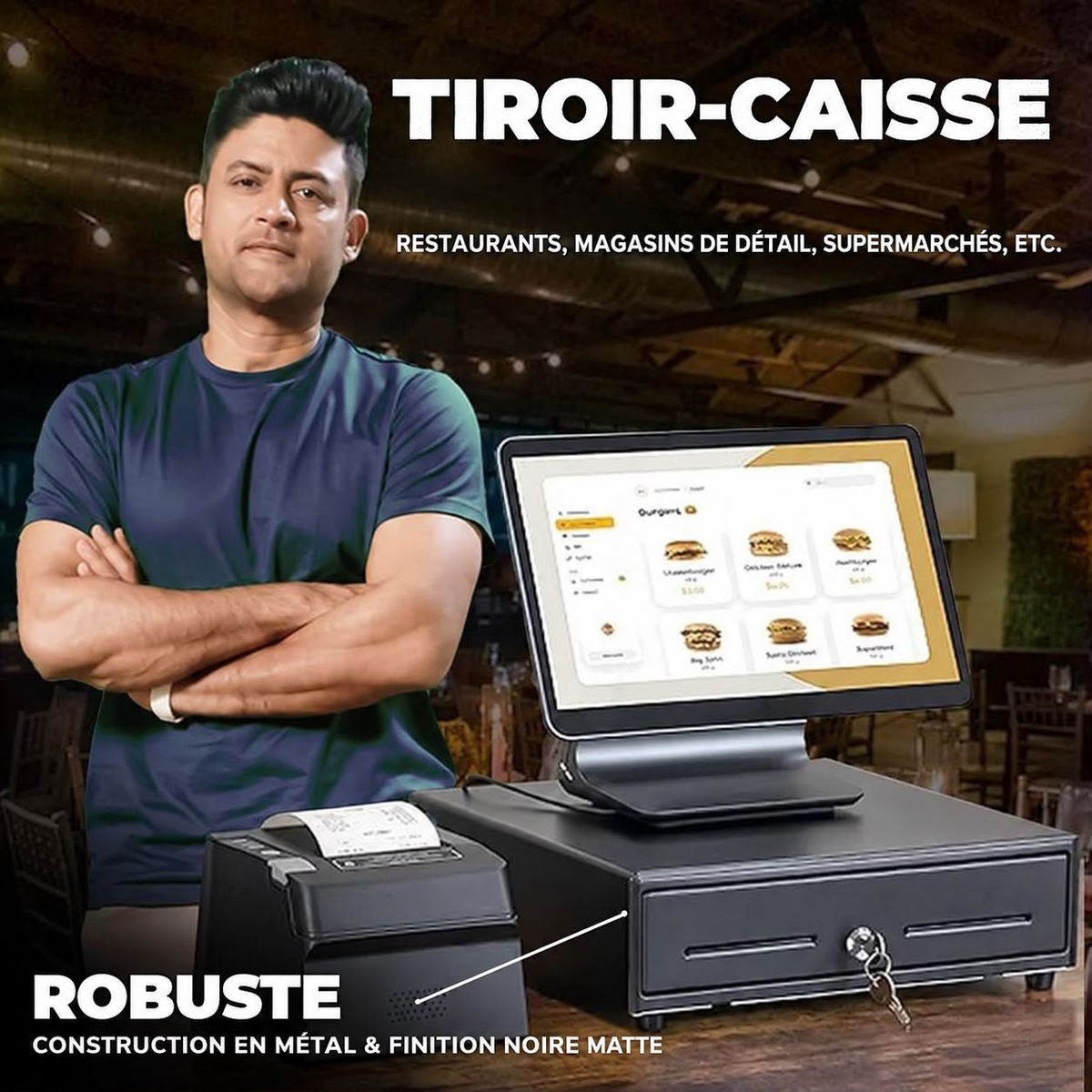 Tiroir-Caisse Automatique - صندوق النقود الإلكتروني