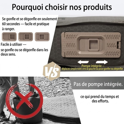 Matelas Gonflable de Camping - فراش التخييم هوائية قابلة للنفخ
