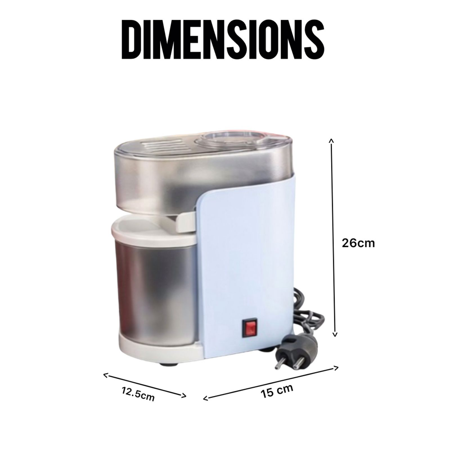 Machine à popcorn air chaud - آلة الفشار الهوائية