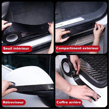 Ruban de protection carbone pour voiture - شريط حماية السيارة الكربوني