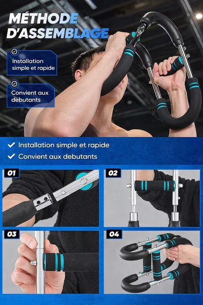 Barre d’Entraînement Multifonction pour Musculation