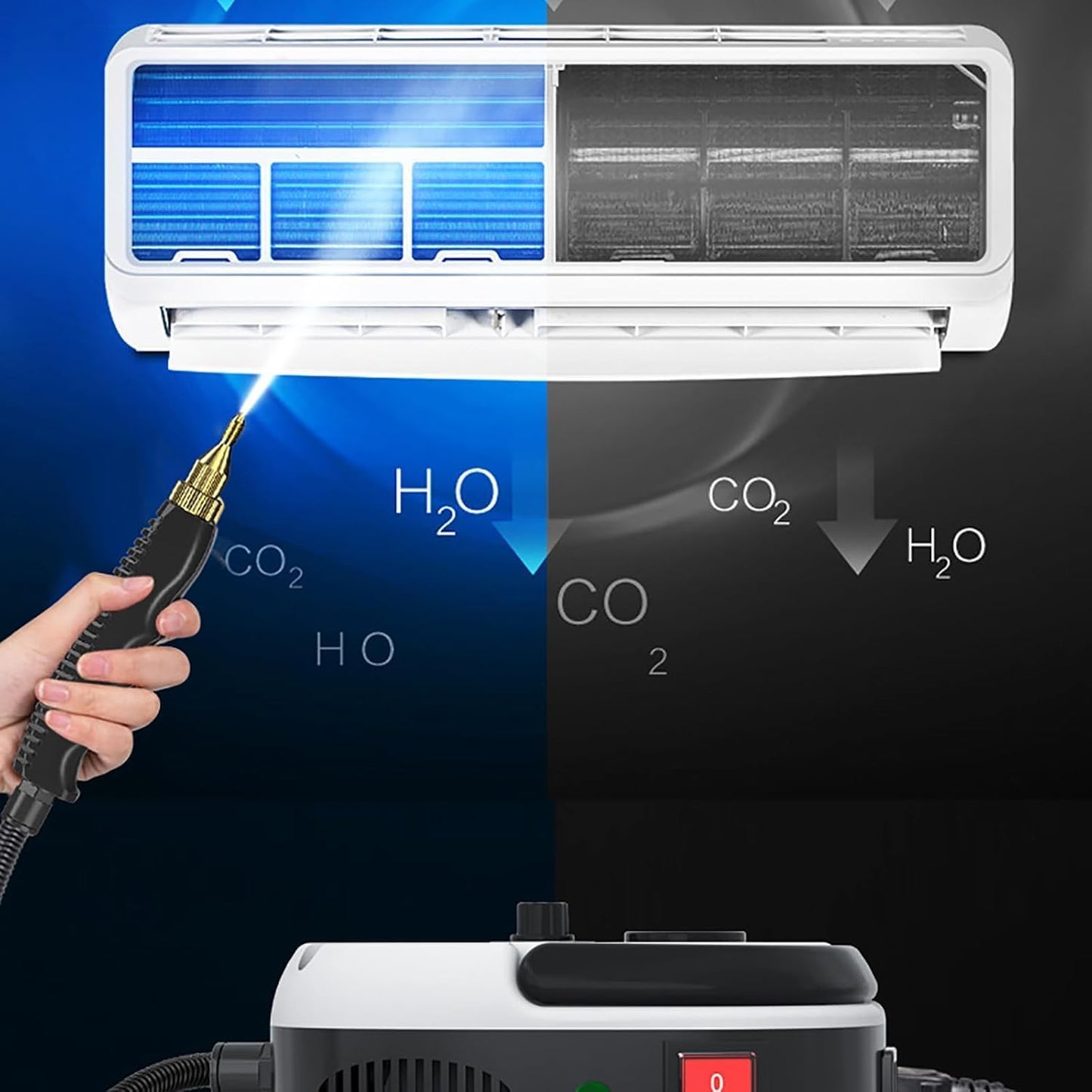 منظف البخار القوي Nettoyeur Vapeur Puissant 4500W