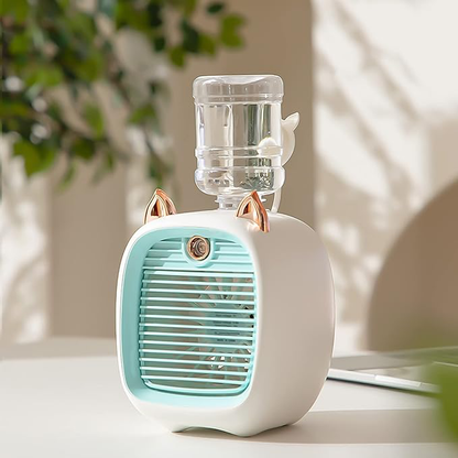 Ventilateur à brumisation - مروحة مع رش الماء