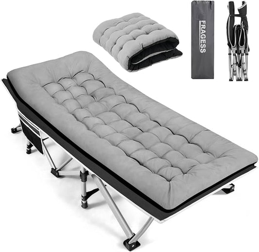 Lit pliable avec matelas confortable - سرير قابل للطي