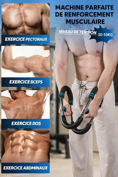 Barre d’Entraînement Multifonction pour Musculation