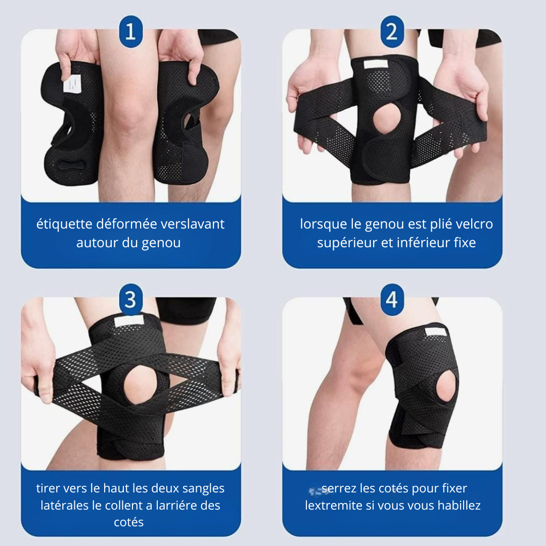 Genouillère Médicale Élastique - دعامة الركبة الطبية المرنة
