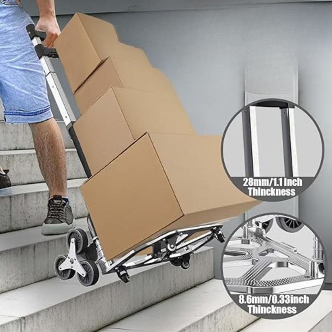 Chariot Intelligent à 3 Roues - عربة صعود الدرج الذكية بثلاث عجلات