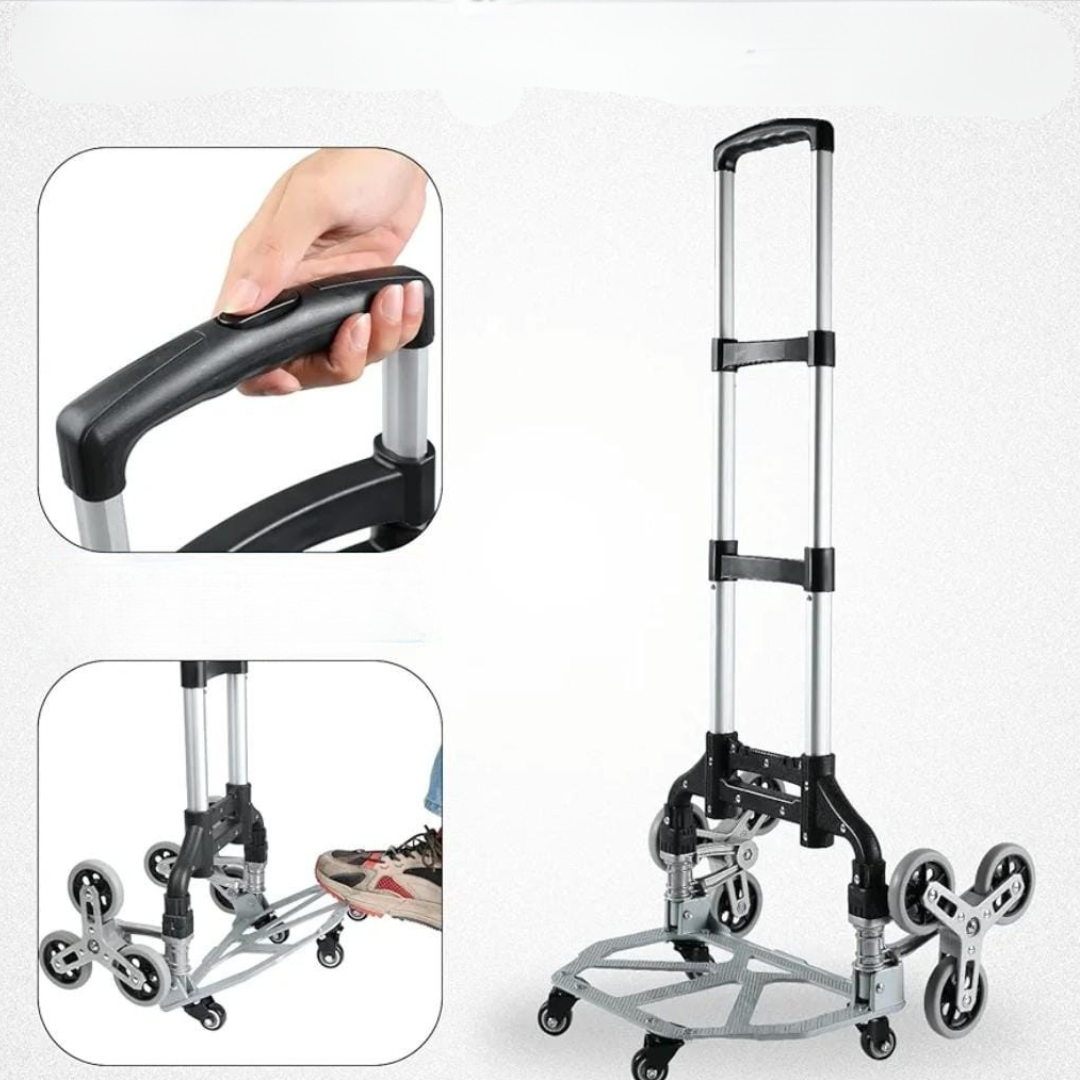 Chariot Intelligent à 3 Roues - عربة صعود الدرج الذكية بثلاث عجلات