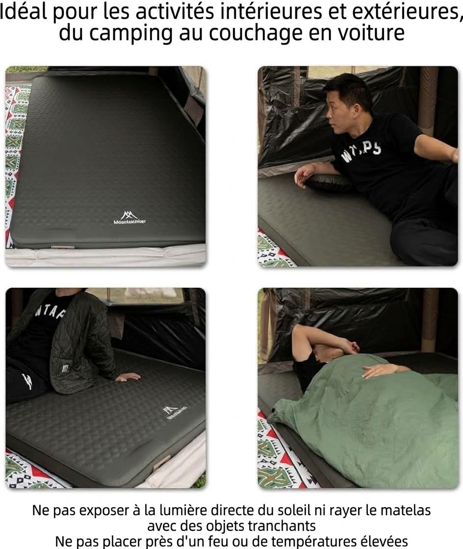Matelas Gonflable de Camping - فراش التخييم هوائية قابلة للنفخ