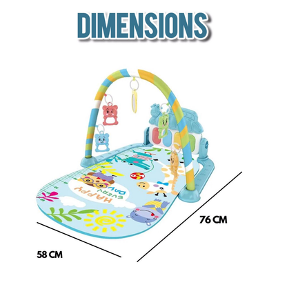 Tapis d’Éveil Piano Musical Bébé