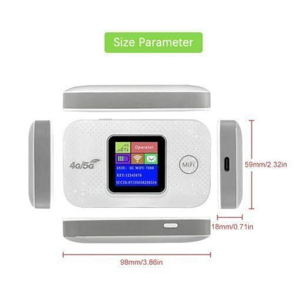 Routeur WiFi portable 4G/5G avec carte SIM راوتر WiFi محمول