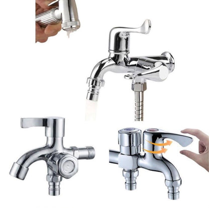 Robinet mural double multifonctions - صنبور ماء مزدوج