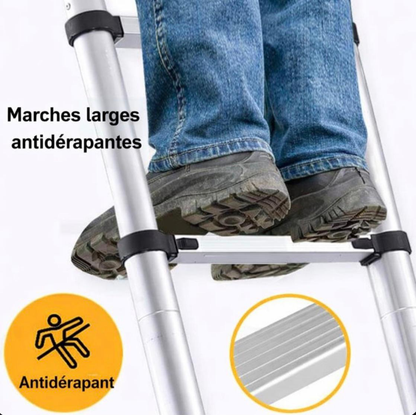 Echelle Télescopique Polyvalente - السلم التلسكوبي المتعدد الاستعمالات