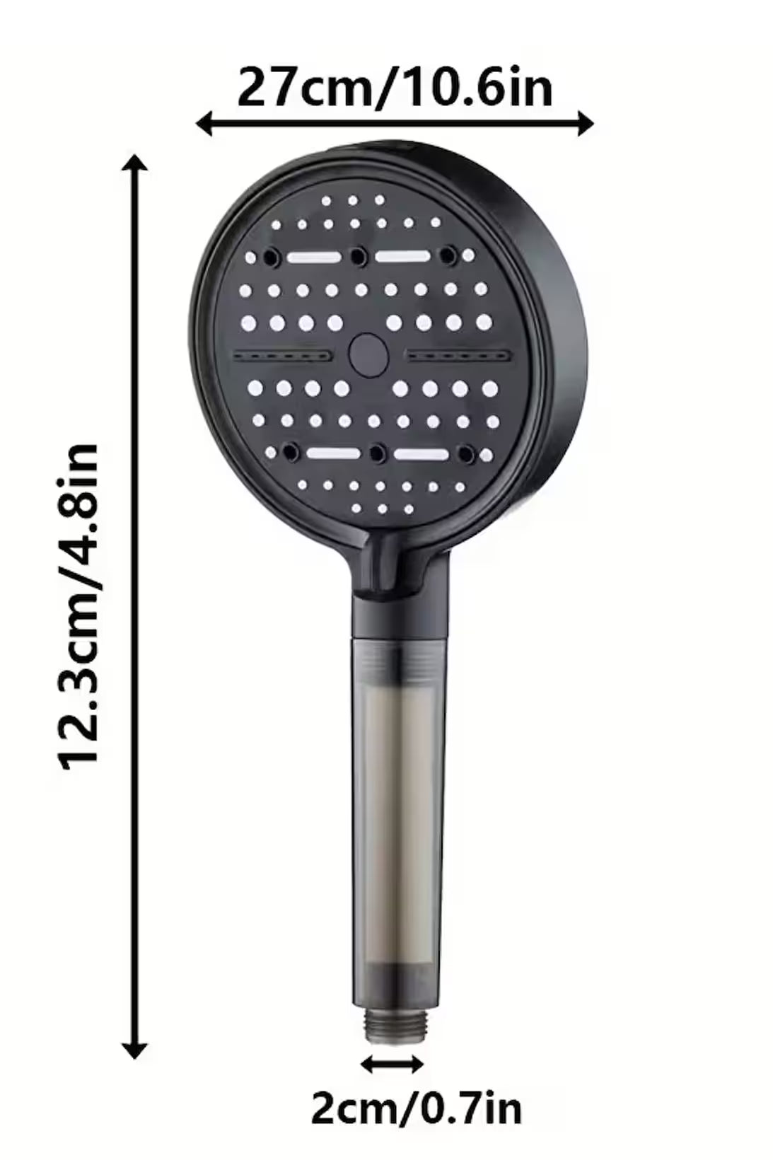Pommeau de douche avec filter  -رأس دش متعدد الوظائف بضغط ماء قوي
