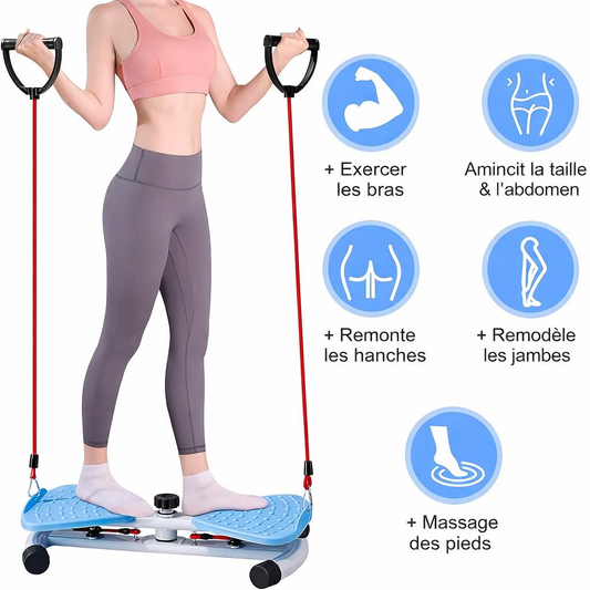 Appareil Fitness Multifonction avec Élastiques