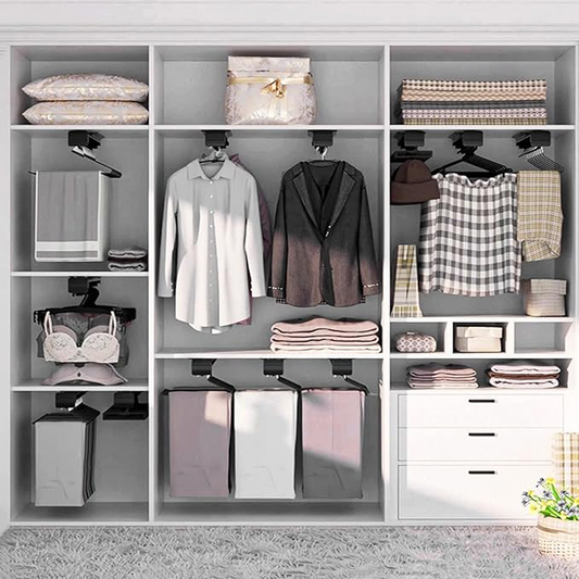 Porte-vêtements  coulissant - علاقة ملابس منزلقة