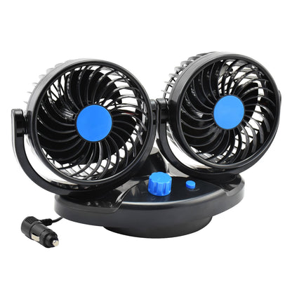 Ventilateur de véhicule à double tête - مروحة السيارة مزدوجة الرأس