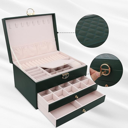 Boîte à bijoux de luxe - صندوق مجوهرات فاخر
