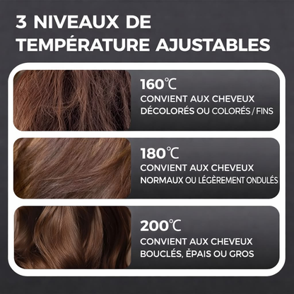 3 Brosses lissantes électrique - فرشاة فرد الشعر الكهربائية