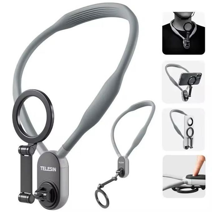 Support de téléphone tour de cou - حامل هاتف مرن للرقبة