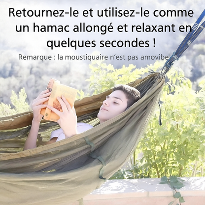 Hamac de camping portable - أرجوحة التخييم المحمولة