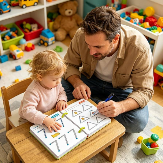 Cahier de traçage pour enfants - كتاب الخطوط للأطفال